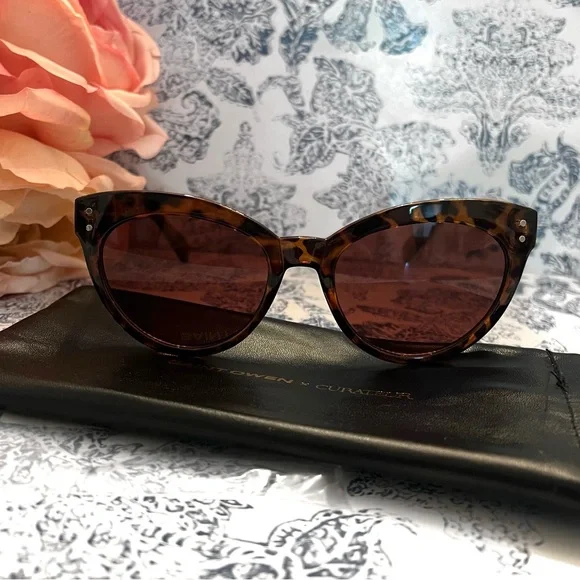 NWT SAINT OWEN X CURATEUR WYLDE Tortoise Shell Sunglasses